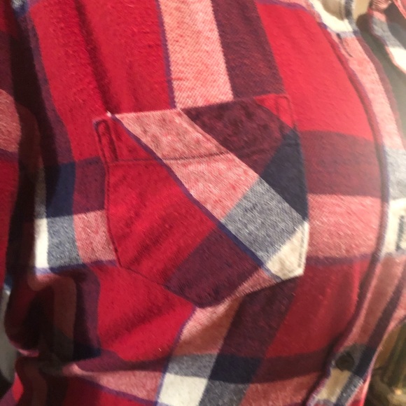 Red button down shirt - Picture 3 of 3